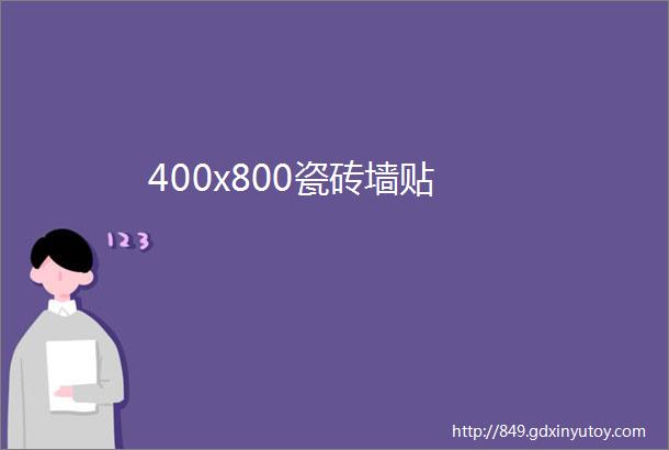 400x800瓷砖墙贴